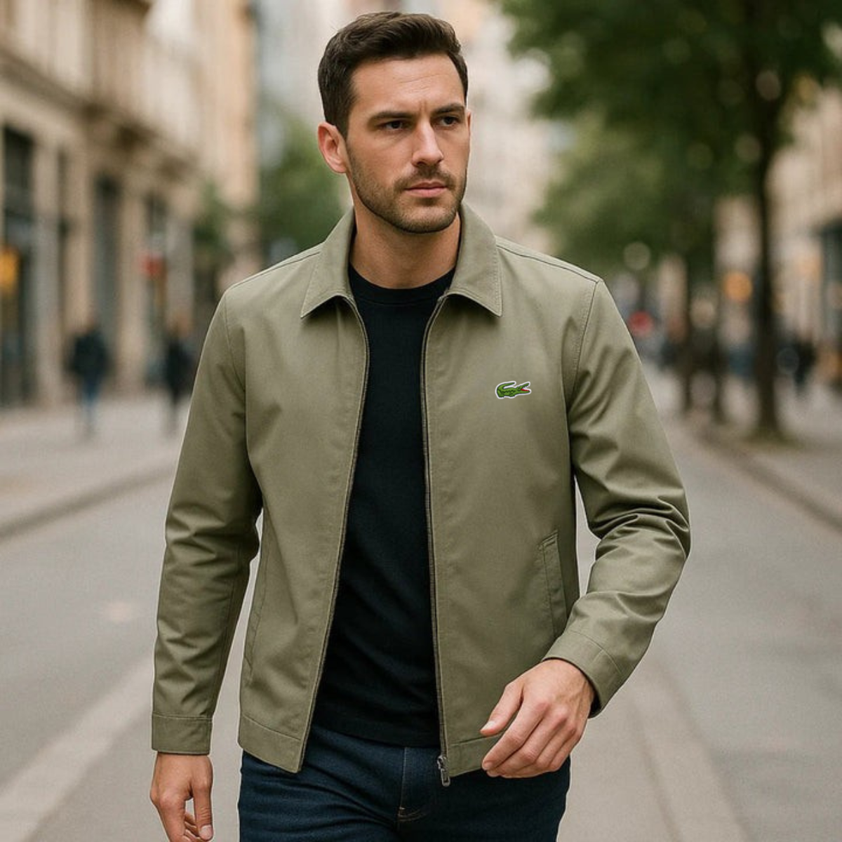 Elegant Jacket with Zip - CLEARANCE SALE