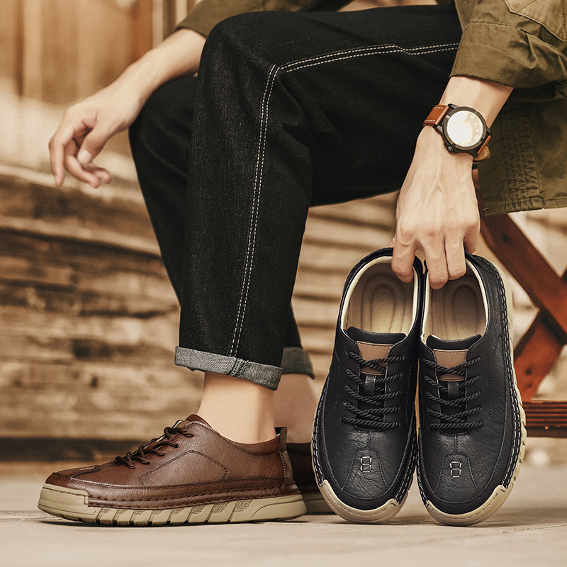 Calder Low Leather Sneakers