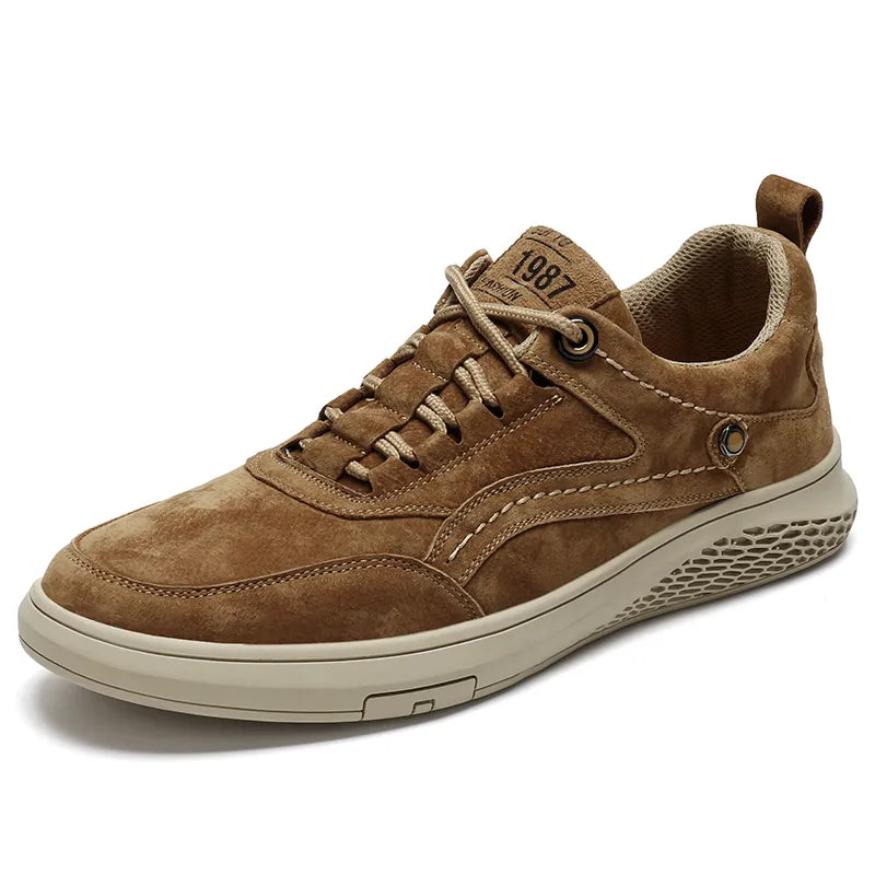 Valentio Genuine Suede Leather Sneaker