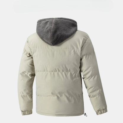Padded Winter Jacket with Fleece Hood || CLEARANCE SALE