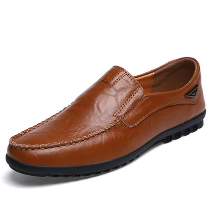 Viccaro Genuine Leather Slip-On Shoe