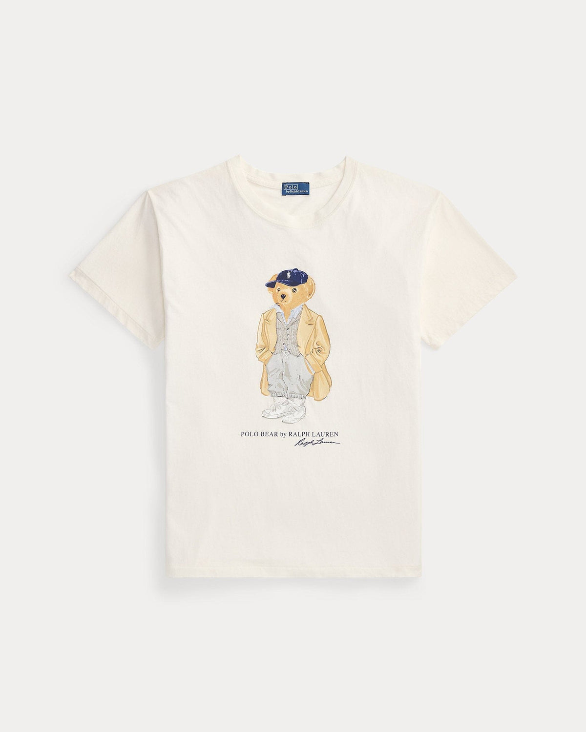 L.R Polo Bear Cotton Jersey T-Shirt