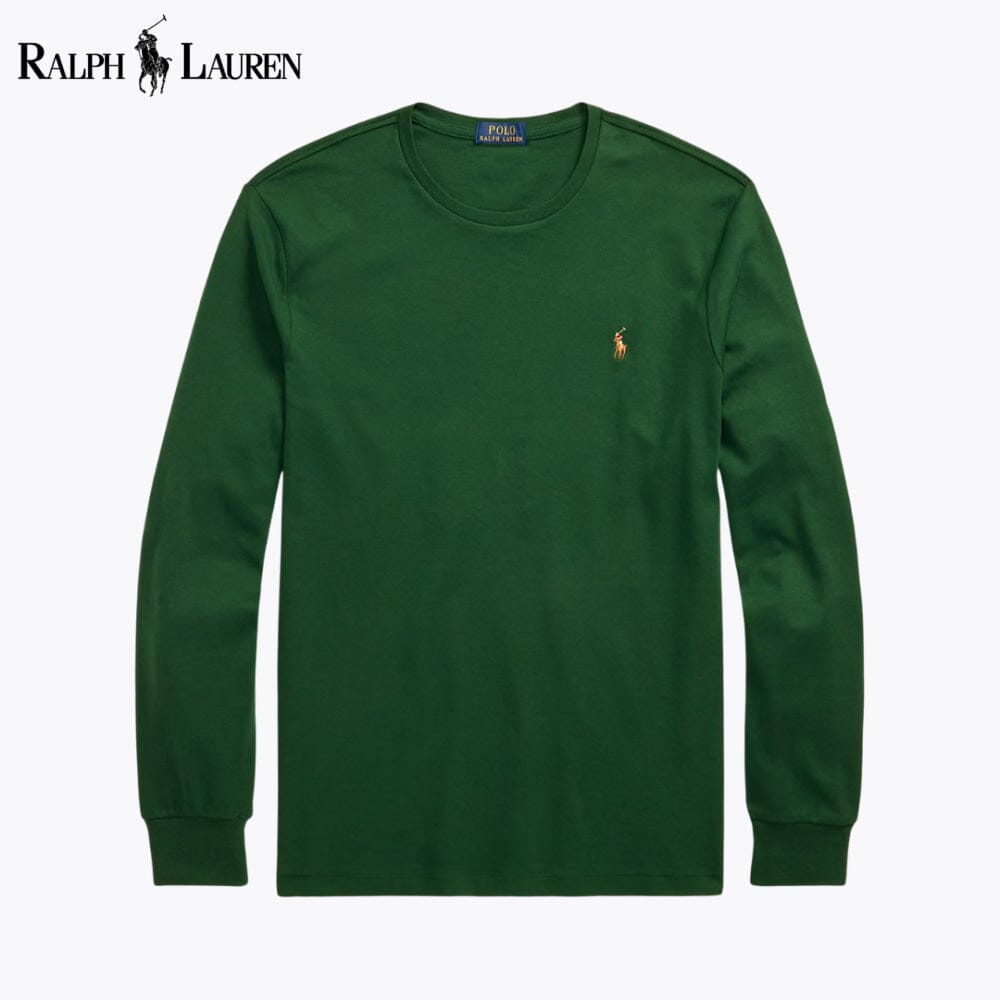 L.R Classic Fit Soft Cotton Crewneck T-Shirt