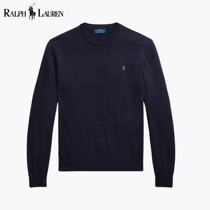 L.R Cotton-Cashmere Crewneck Jumper