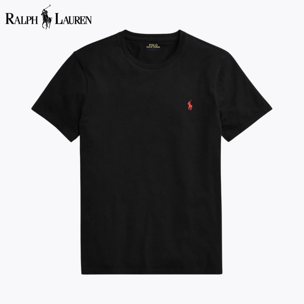 L.R Custom Slim Fit Jersey Crewneck T-Shirt