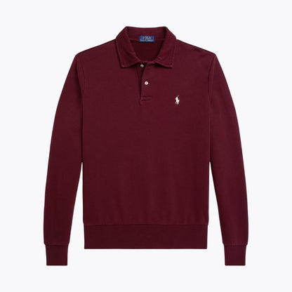 L.R Loopback Fleece Collared Sweatshirt